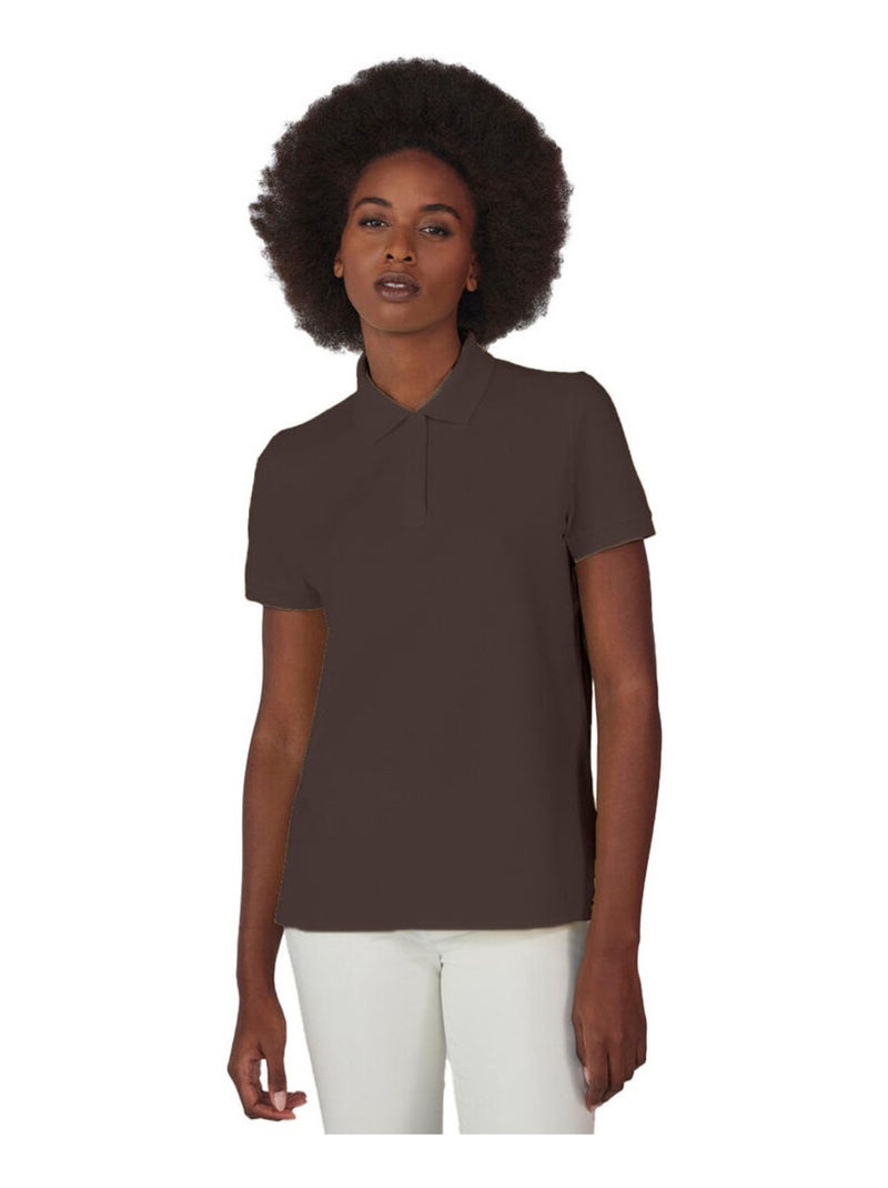 B&C - Polo MY POLO Marron cappuccino - Kiabi