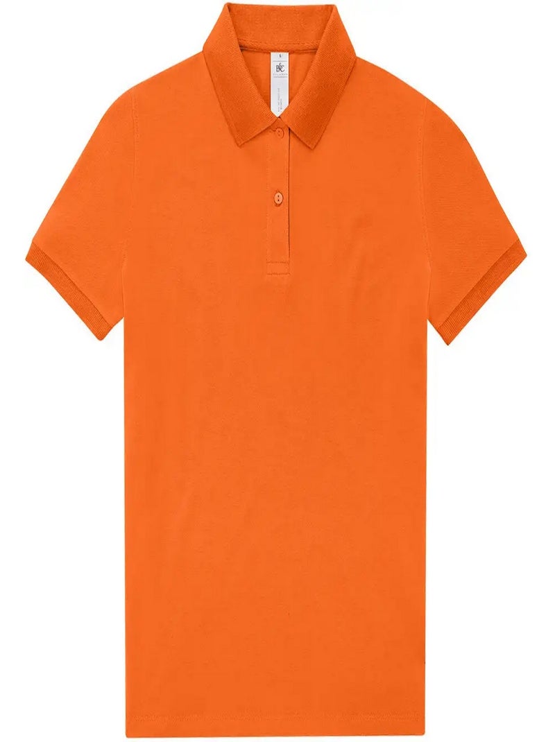 B&C - Polo MY POLO Orange - Kiabi