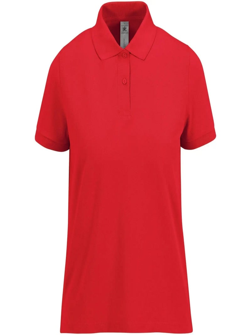 B&C - Polo MY POLO Rouge - Kiabi