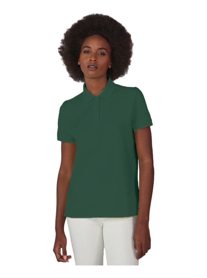 B&C - Polo MY POLO Vert kaki - Kiabi