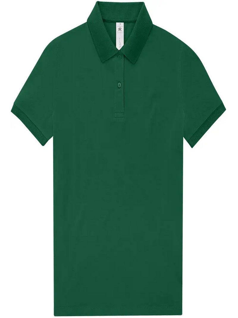 B&C - Polo MY POLO Vert kaki - Kiabi