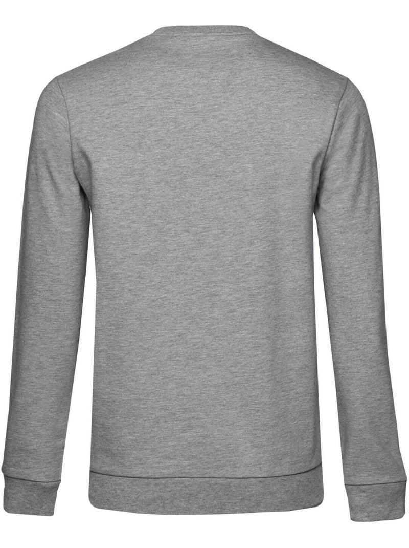 B&C - Pull manches cousues Gris - Kiabi