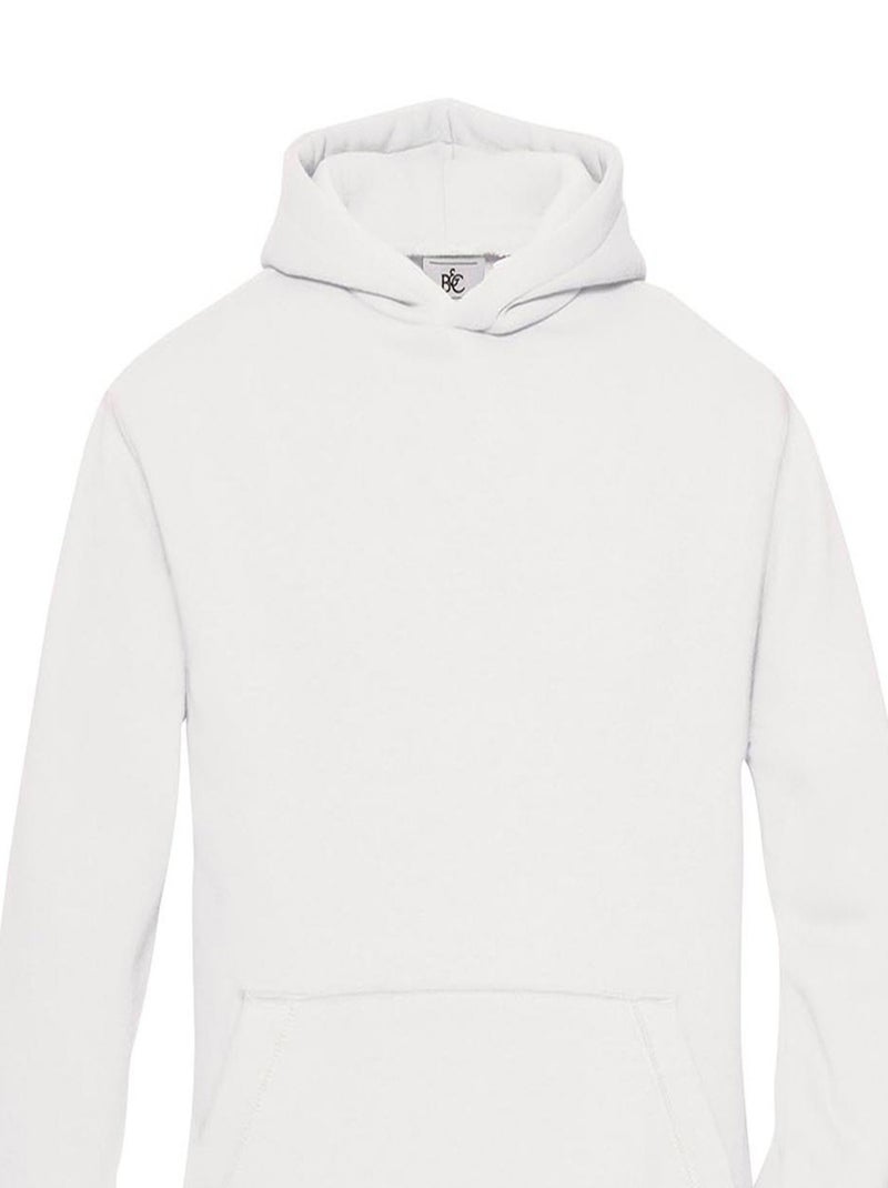 B&C - Sweat à capuche Blanc - Kiabi