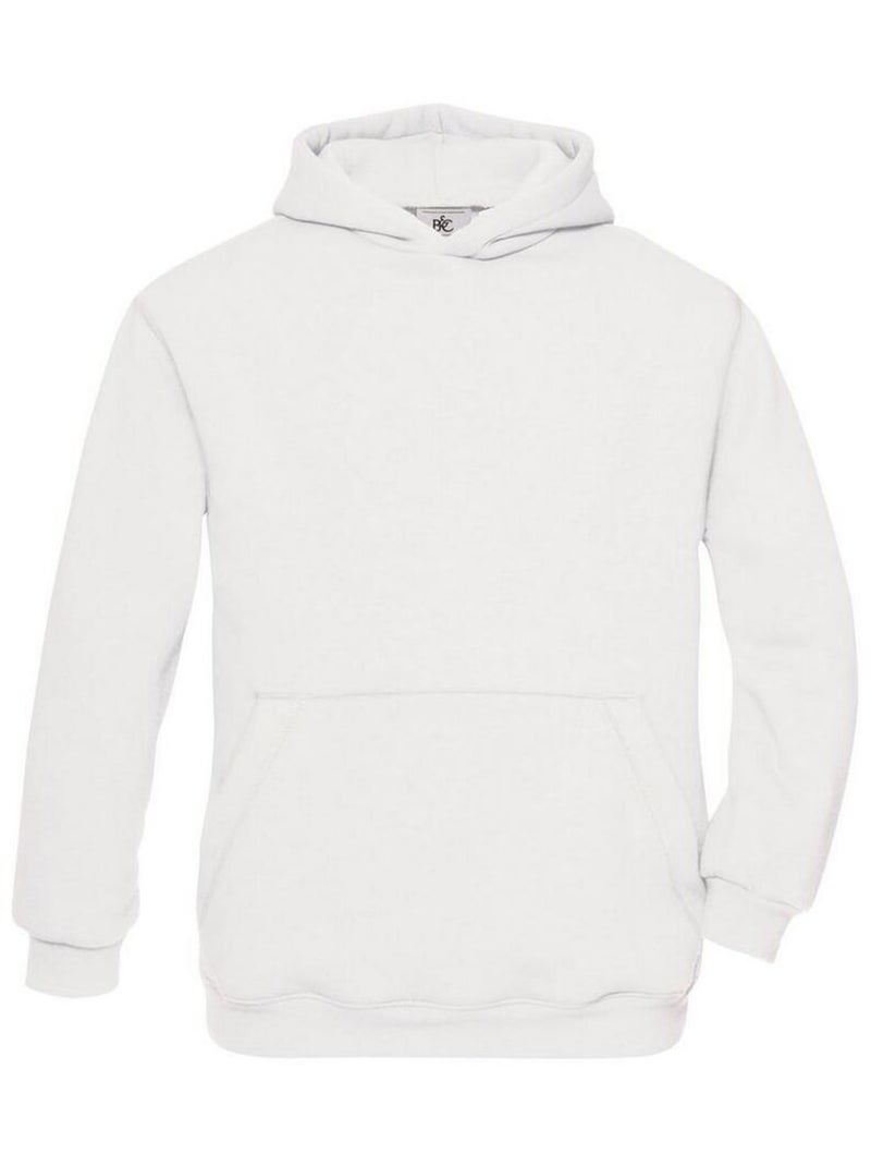 B&C - Sweat à capuche Blanc - Kiabi