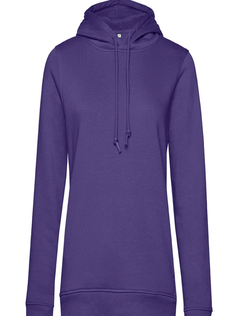 B&C - Sweat à capuche INSPIRE Violet aubergine - Kiabi