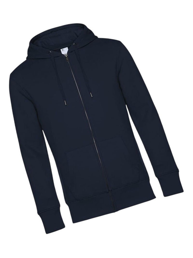 B&C - Sweat à capuche KING Bleu marine - Kiabi