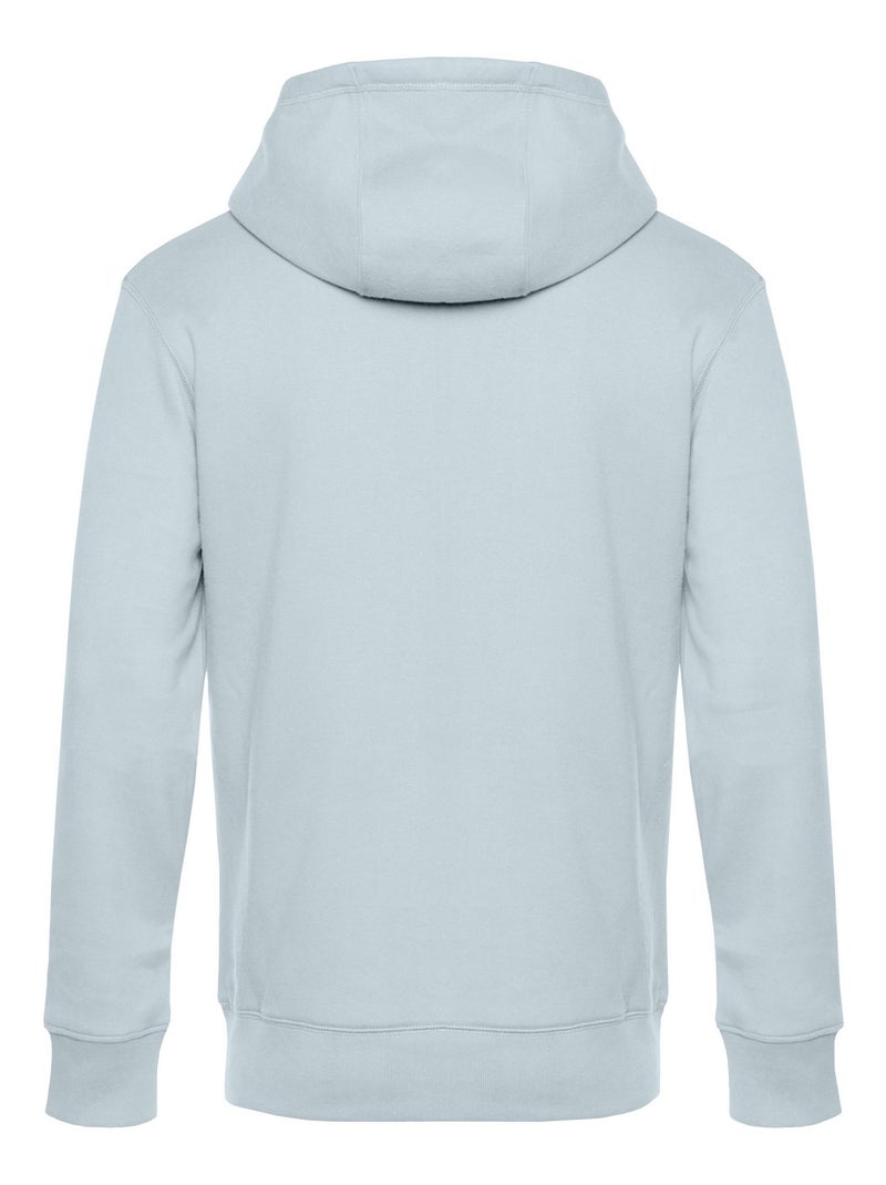 B&C - Sweat à capuche motif/style uni # Bleu clair - Kiabi