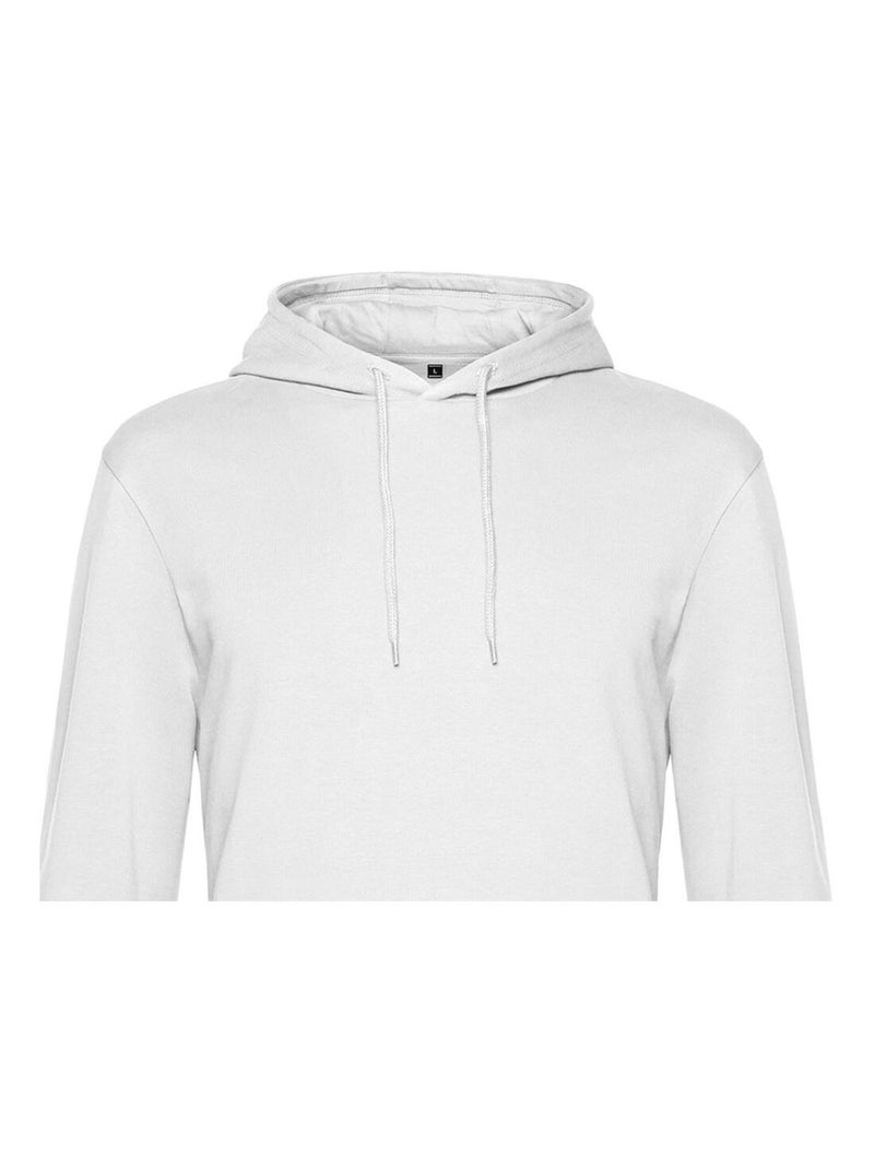 B&C - Sweat à capuche motif/style uni Blanc - Kiabi