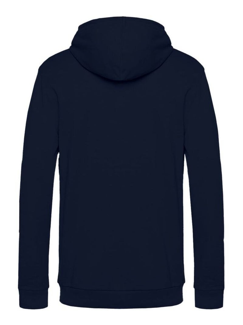 B&C - Sweat à capuche motif/style uni Bleu marine - Kiabi