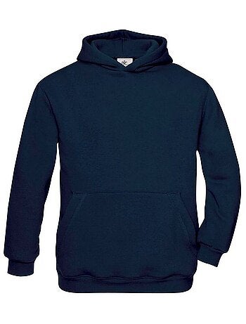 B&C - Sweat à capuche motif/style uni