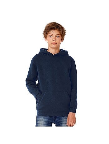 B&C - Sweat à capuche motif/style uni