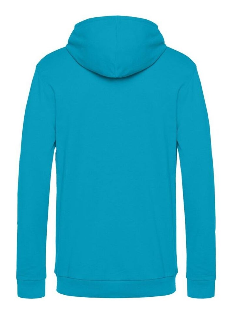 B&C - Sweat à capuche motif/style uni Bleu turquoise - Kiabi