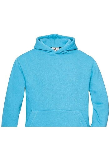 B&C - Sweat à capuche motif/style uni