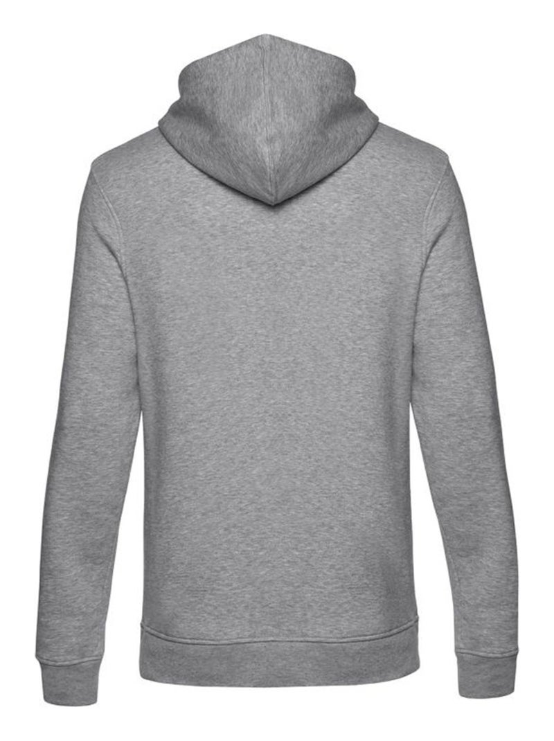 B&C - Sweat à capuche motif/style uni Gris chiné - Kiabi
