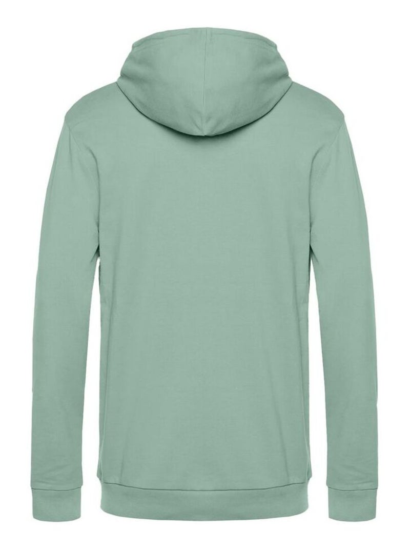 B&C - Sweat à capuche motif/style uni Gris Vert - Kiabi