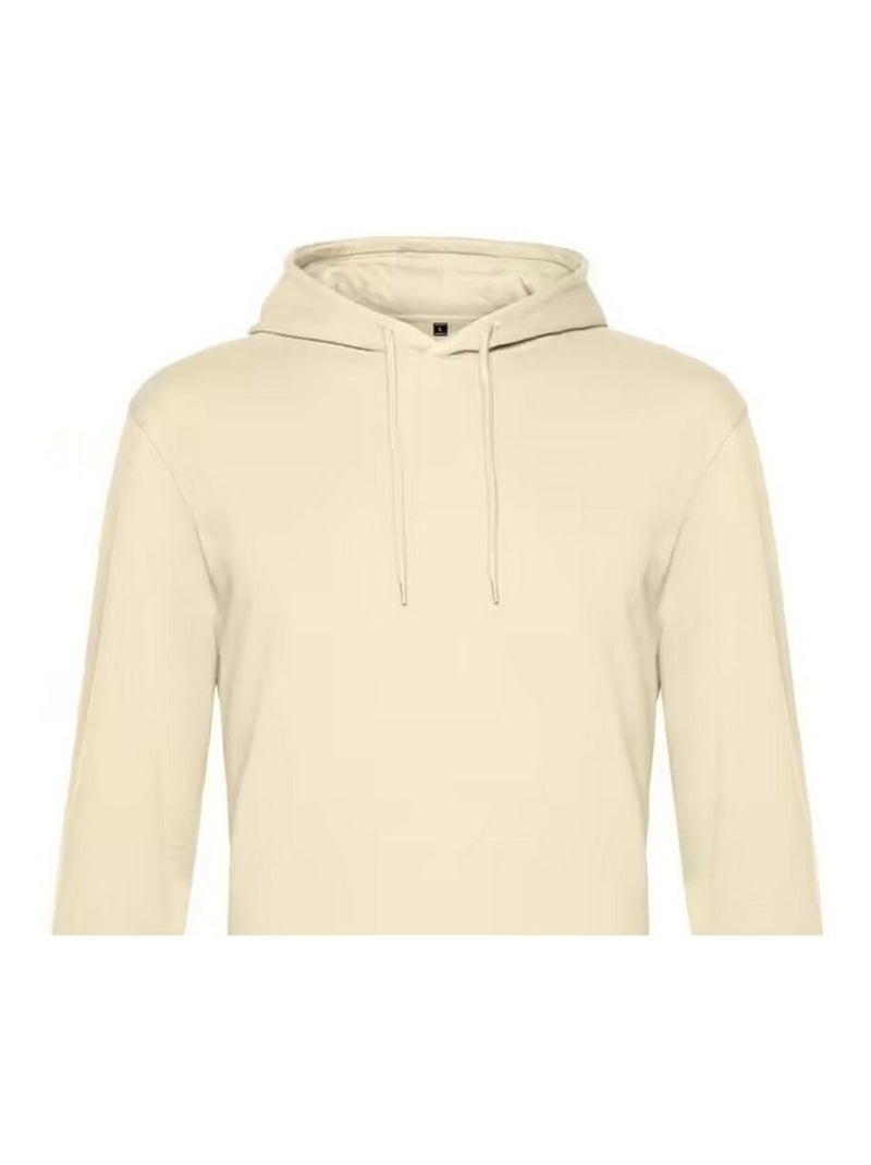 B&C - Sweat à capuche motif/style uni Jaune clair - Kiabi