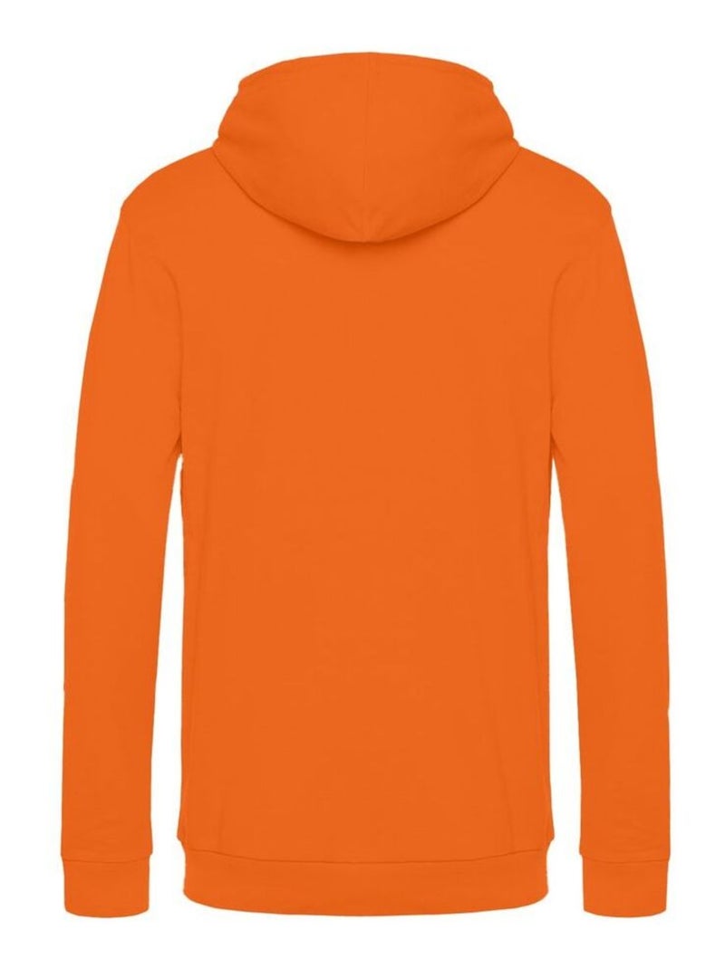 B&C - Sweat à capuche motif/style uni Orange - Kiabi