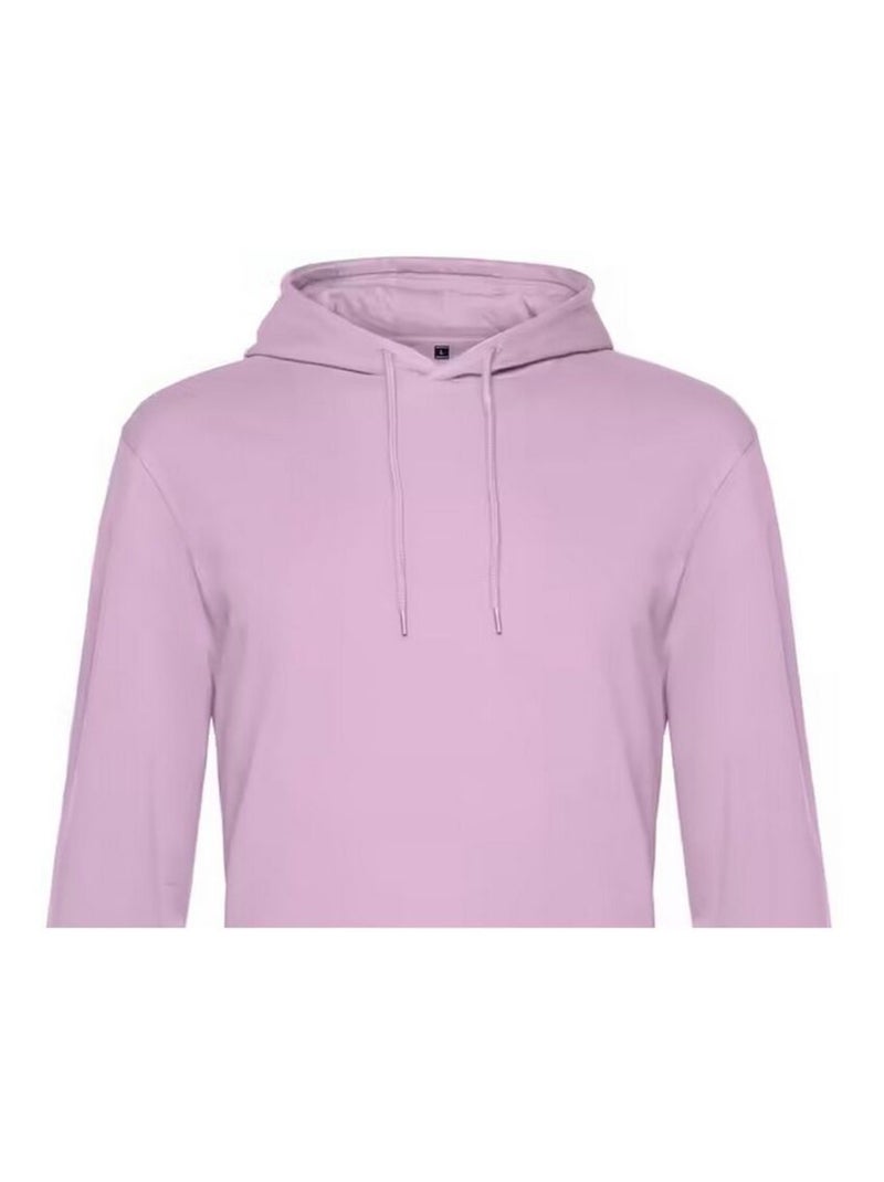 B&C - Sweat à capuche motif/style uni Rose foncé - Kiabi