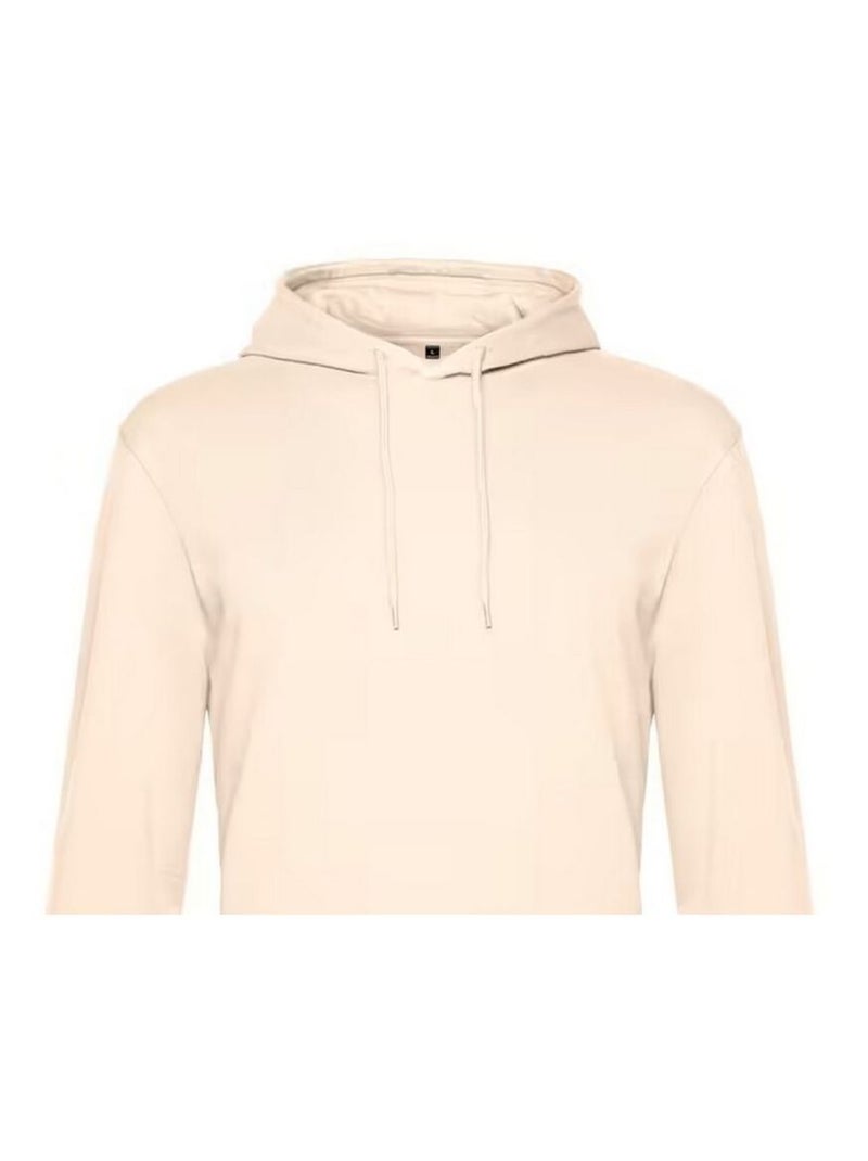 B&C - Sweat à capuche motif/style uni Rose pâle - Kiabi