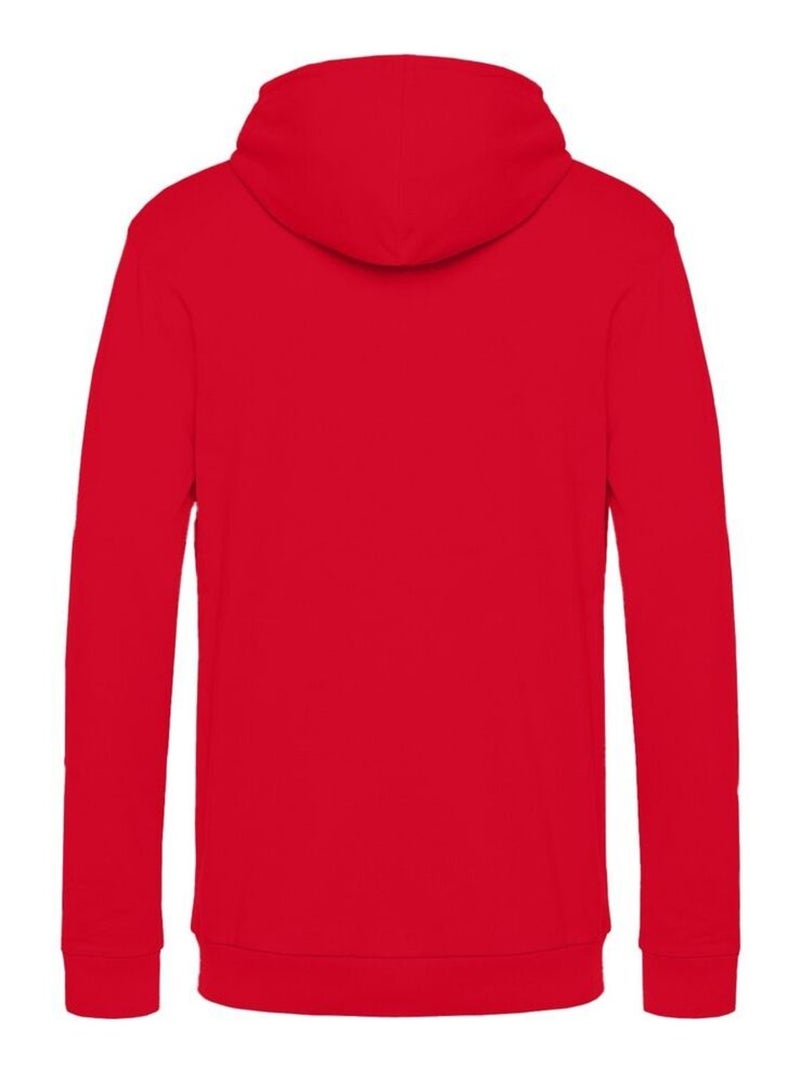 B&C - Sweat à capuche motif/style uni Rouge - Kiabi