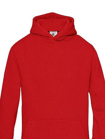 B&C - Sweat à capuche motif/style uni