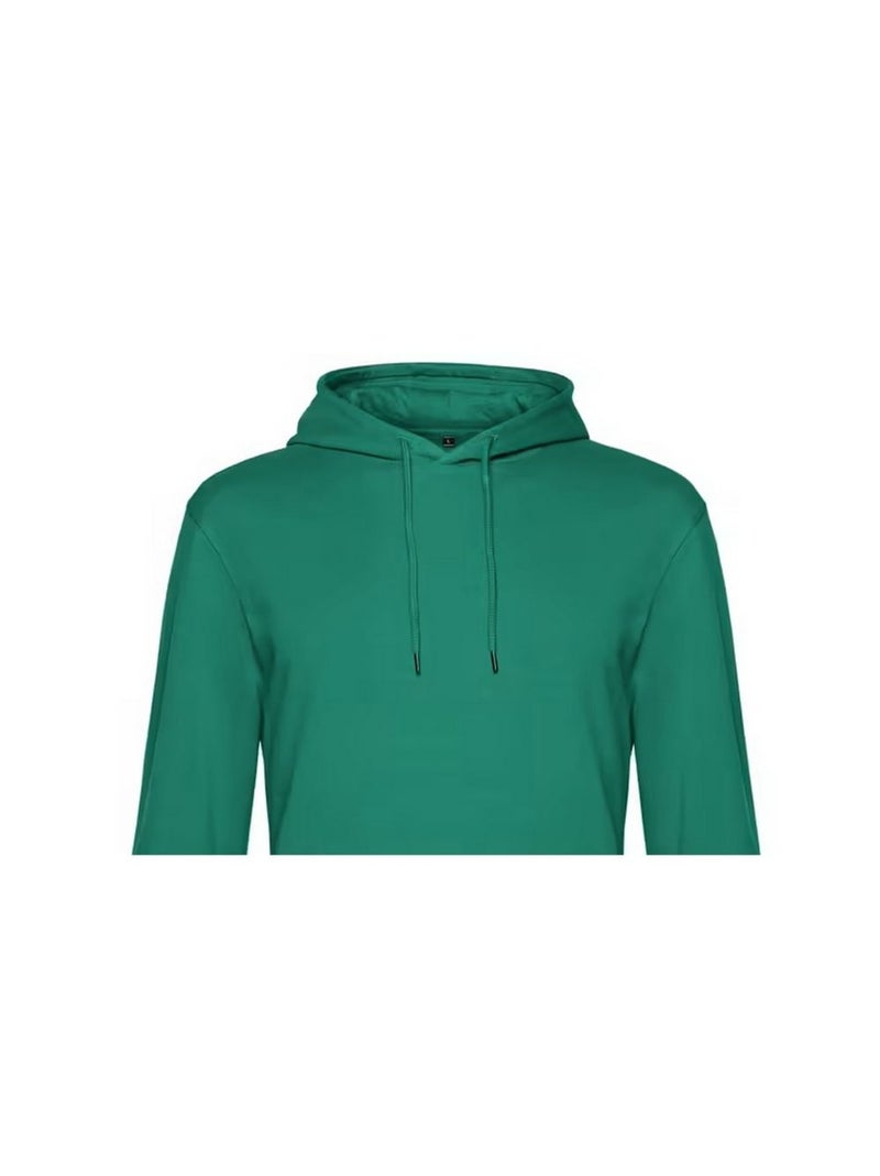 B&C - Sweat à capuche motif/style uni Vert émeraude - Kiabi