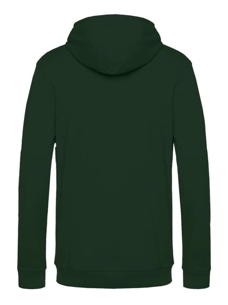 B&C - Sweat à capuche motif/style uni Vert forêt - Kiabi