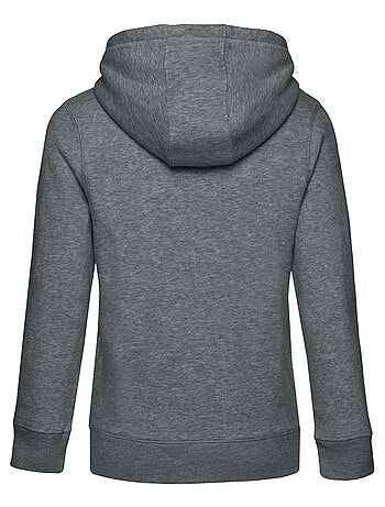 B&C - Sweat à capuche motif/style Zippé QUEEN