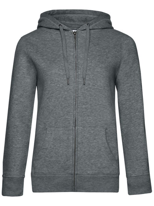 B&C - Sweat à capuche motif/style Zippé QUEEN - Kiabi