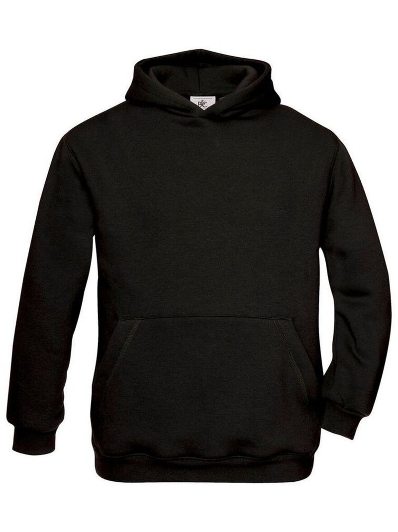 B&C - Sweat à capuche Noir - Kiabi