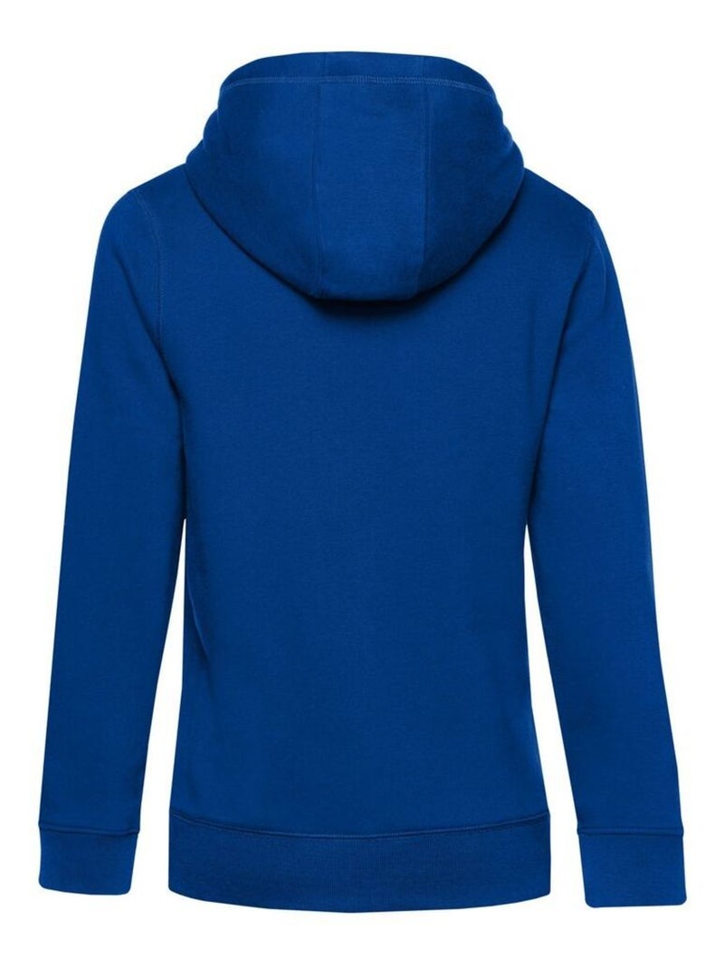 B&C - Sweat à capuche QUEEN Bleu roi - Kiabi