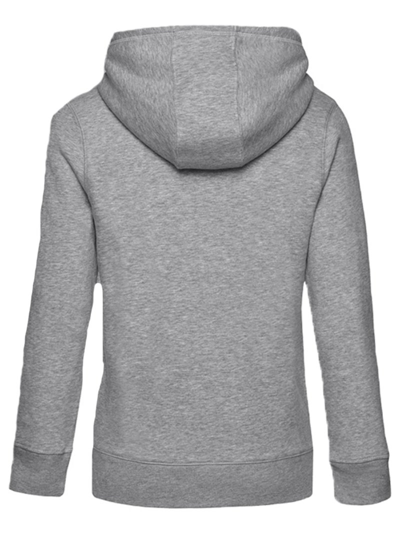B&C - Sweat à capuche QUEEN Gris chiné - Kiabi