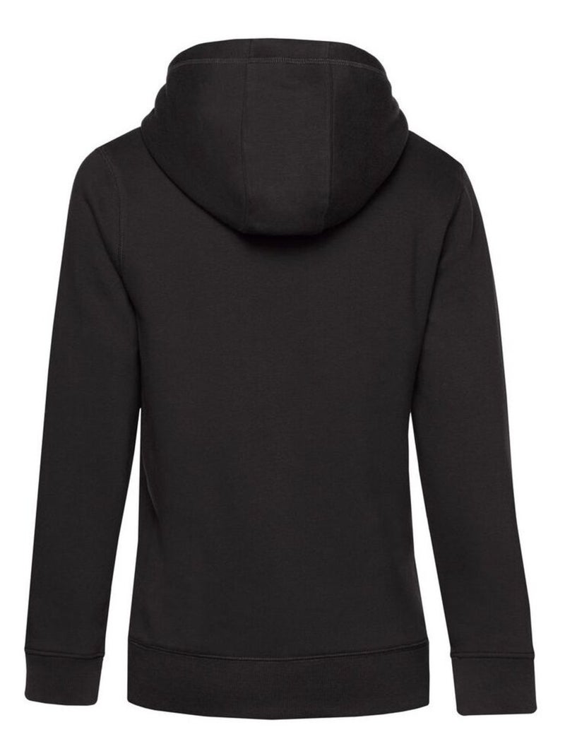 B&C - Sweat à capuche QUEEN Noir - Kiabi