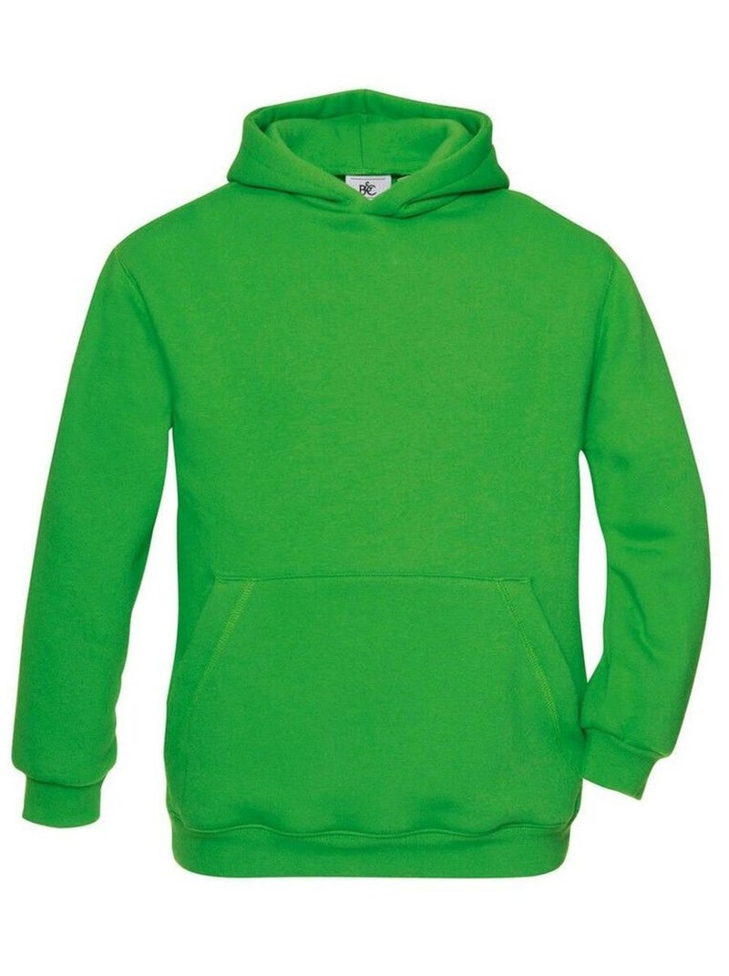 B&C - Sweat à capuche Vert - Kiabi