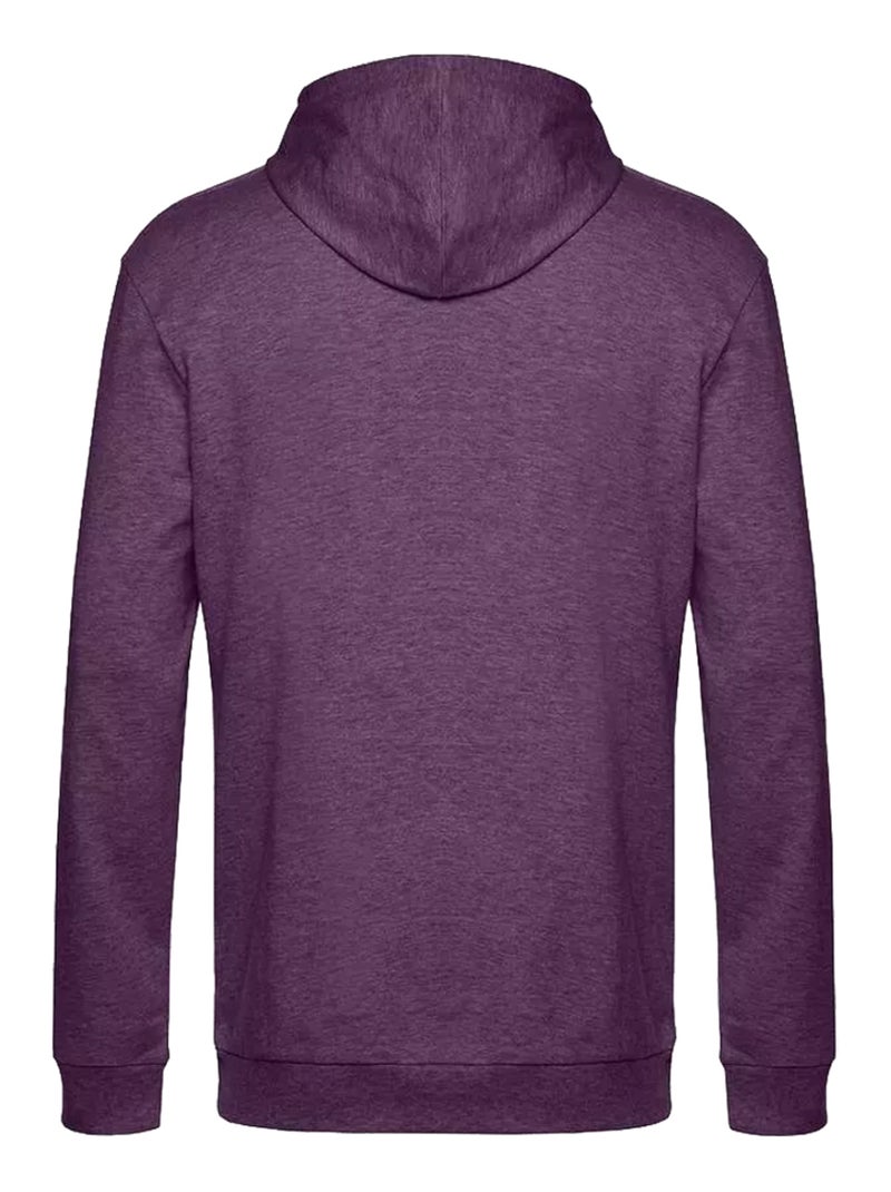 B&C - Sweat à capuche Violet - Kiabi