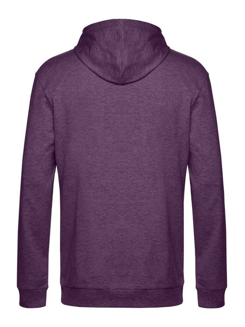 B&C - Sweat à capuche Violet foncé - Kiabi