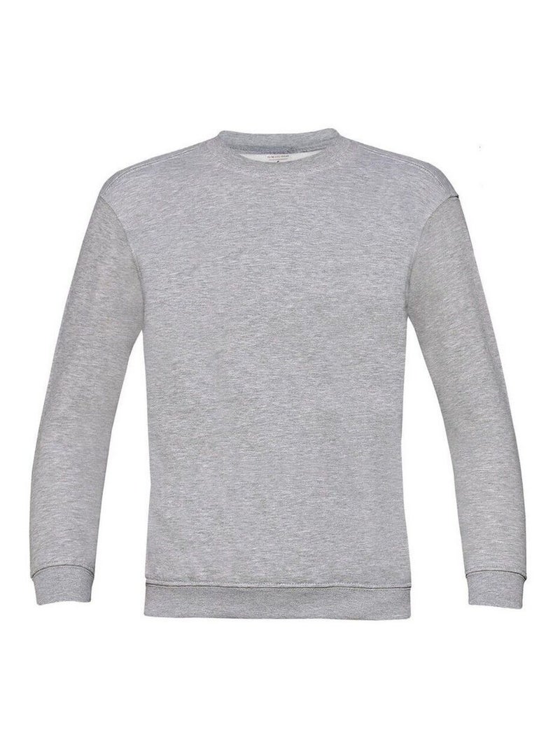 B&C - Sweat Gris chiné - Kiabi