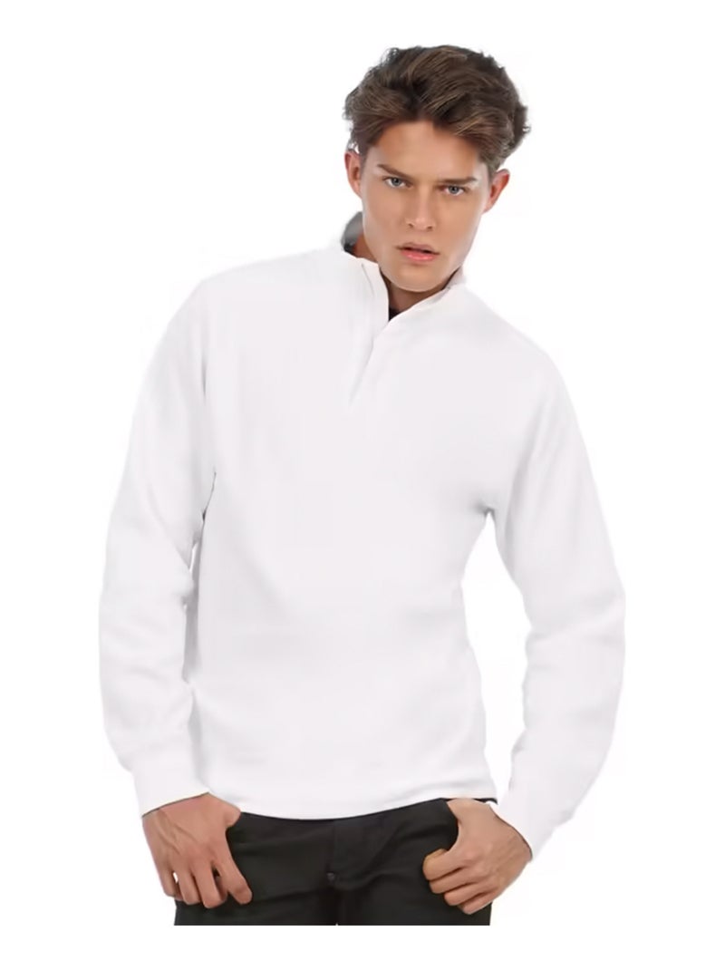 B&C - Sweat ID.004 Blanc - Kiabi