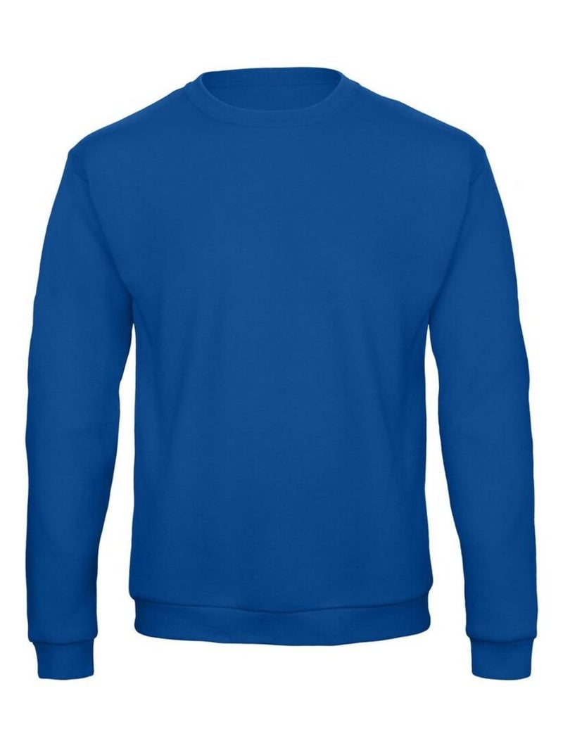 B&C - Sweat ID.202 50/50 Bleu roi - Kiabi