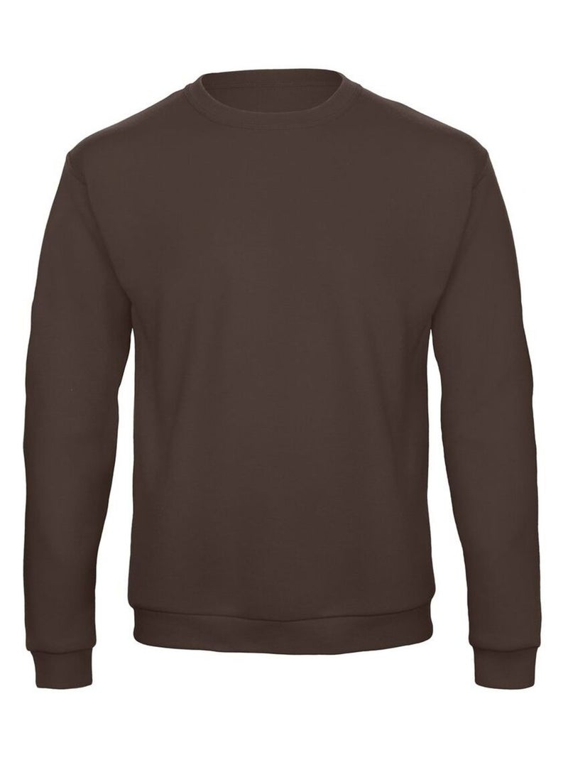 B&C - Sweat ID.202 50/50 Marron - Kiabi