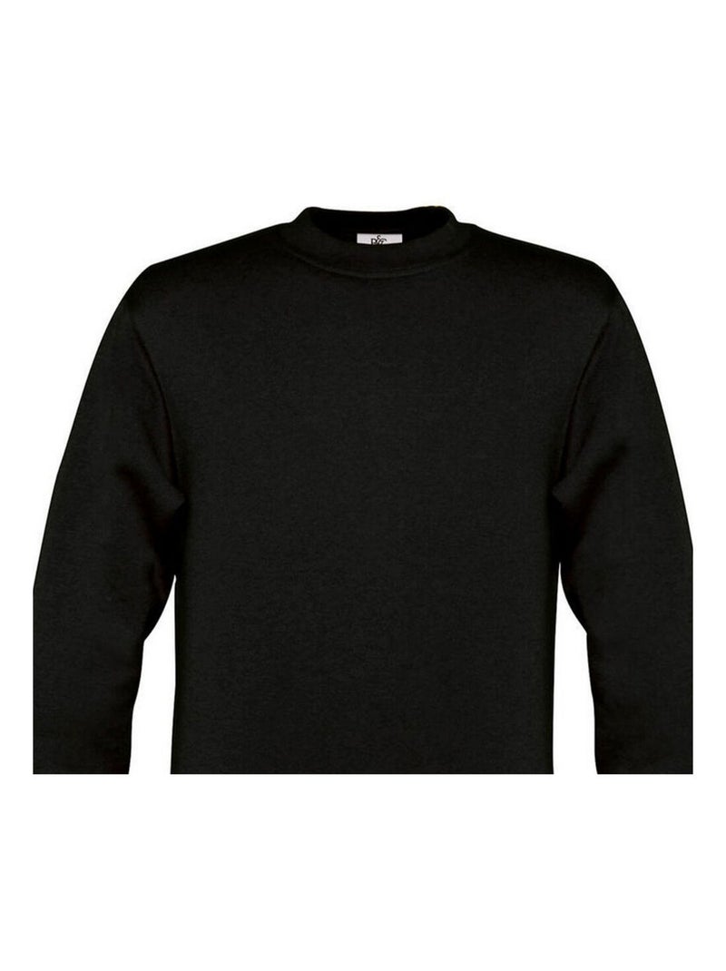 B&C - Sweat manches cousues Noir - Kiabi