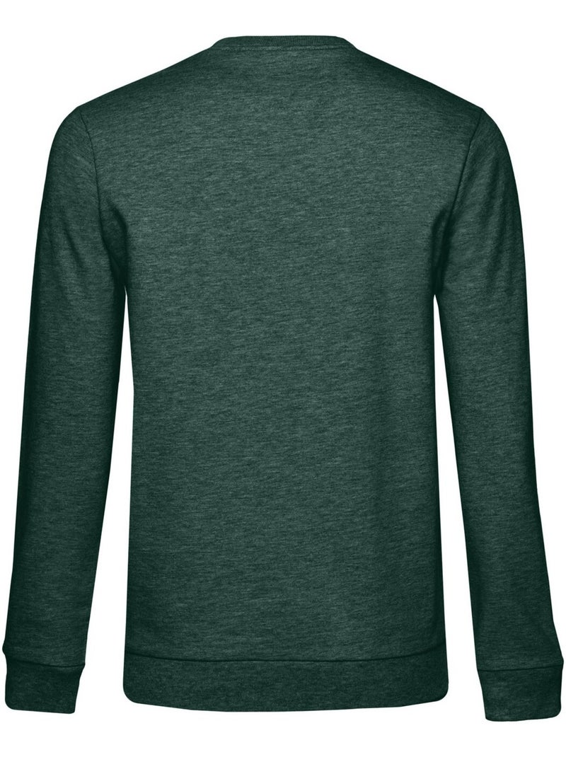 B&C - Sweat manches cousues Vert foncé - Kiabi