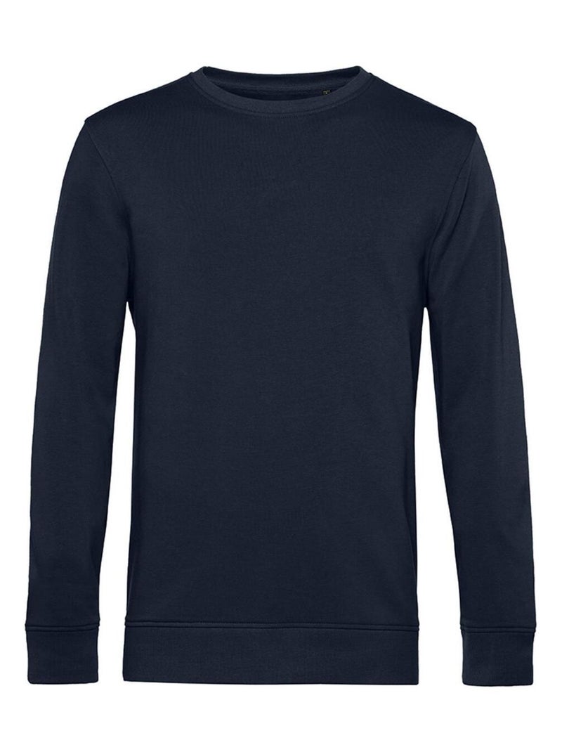 B&C - Sweat ORGANIC Bleu marine - Kiabi