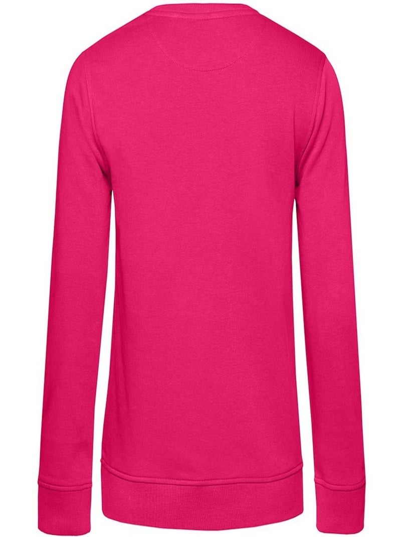 B&C - Sweat ORGANIC INSPIRE Magenta - Kiabi