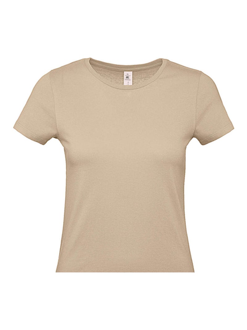 B&C - T-shirt #E150 Beige sable - Kiabi