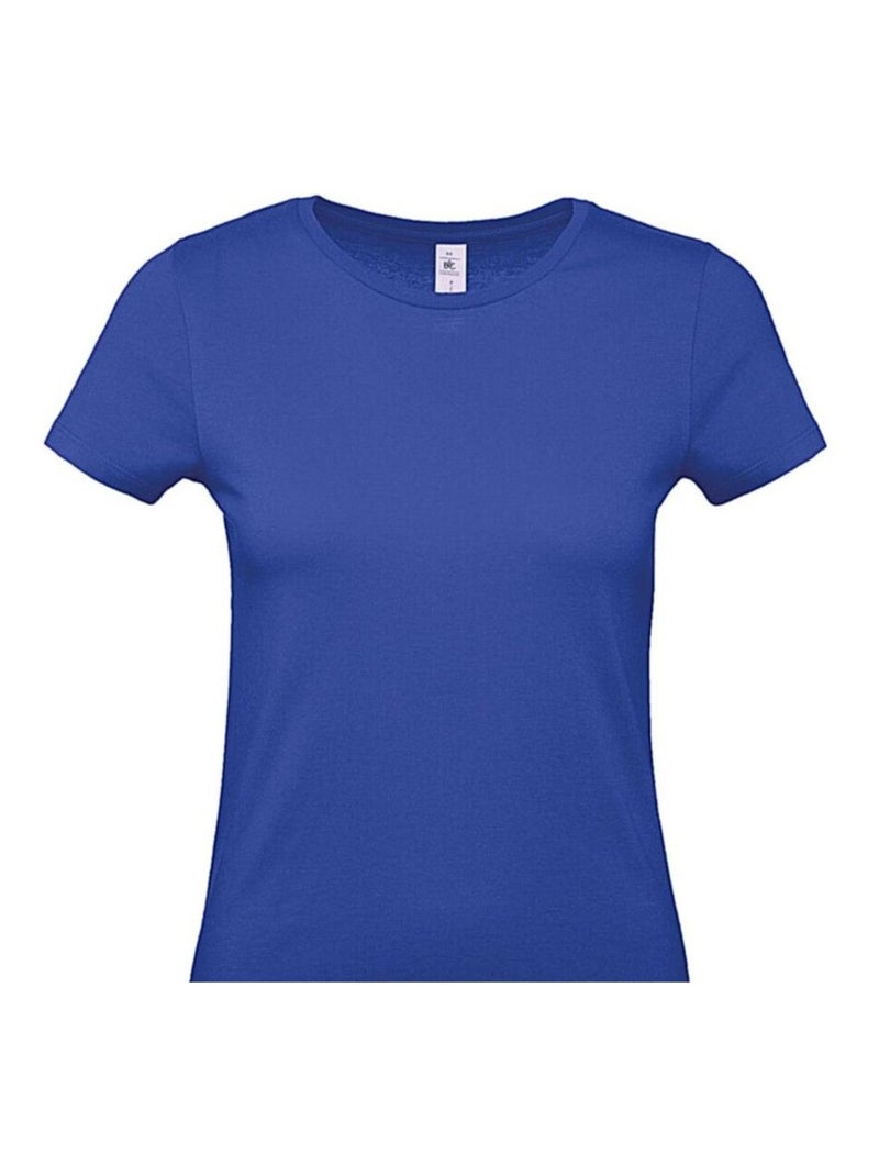 B&C - T-shirt #E150 Bleu roi - Kiabi