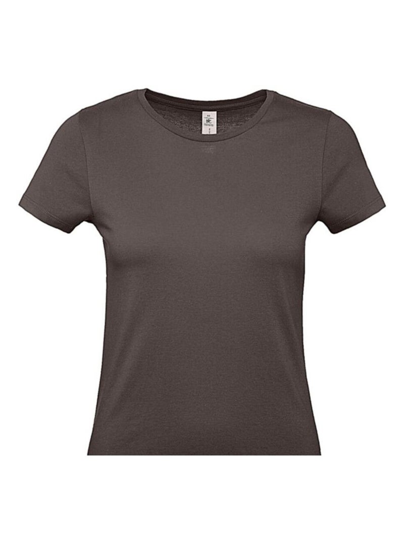 B&C - T-shirt #E150 Marron - Kiabi
