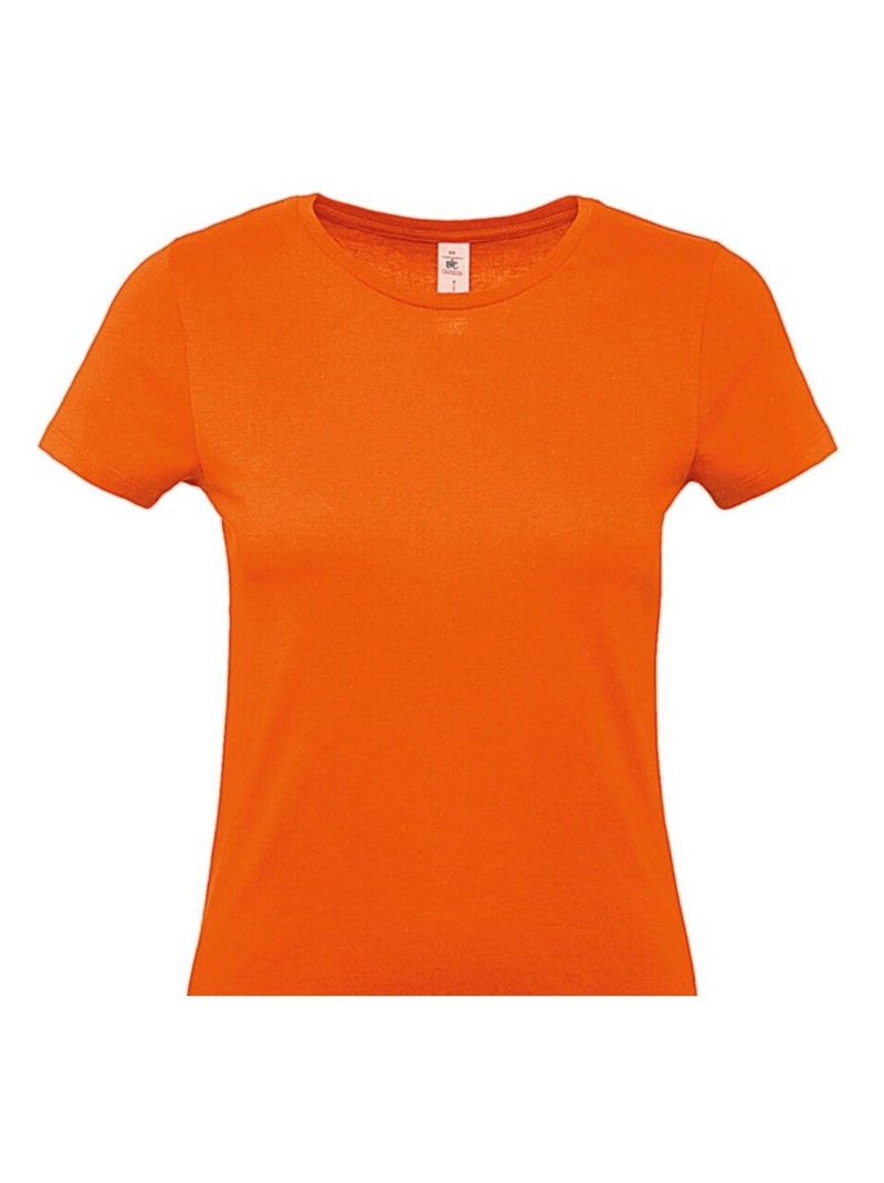 B&C - T-shirt #E150 Orange - Kiabi