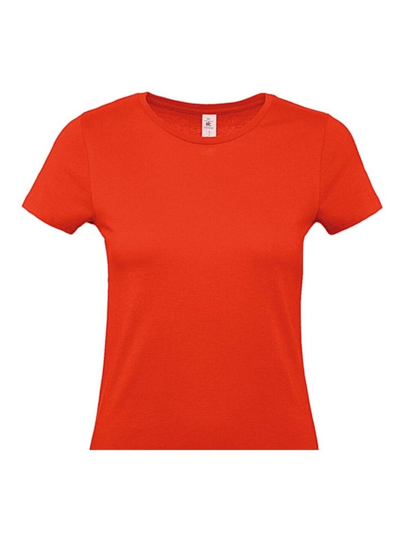 B&C - T-shirt #E150 Rouge - Kiabi