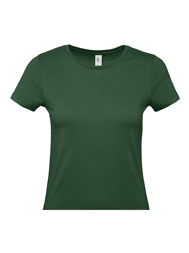 B&C - T-shirt #E150 Vert bouteille - Kiabi